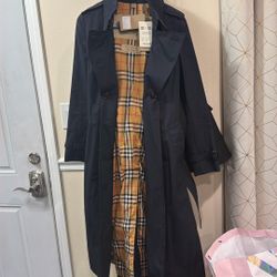 Authentic Burberry Womens Trench Coat 