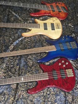 BEHS Bass Bajo Ibanez Schecter 4 5 6 String Guitars With Eq Active