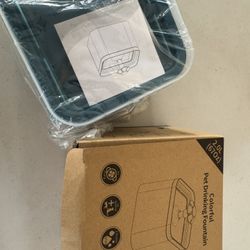 Pet Drinking Fountain 