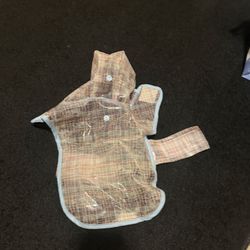 small doggie rain coat