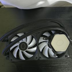 240mm CoolerMaster Aio (ONLY HAS LGA1700 BRACKETS! HAS NO AMD BRACKETS)i
