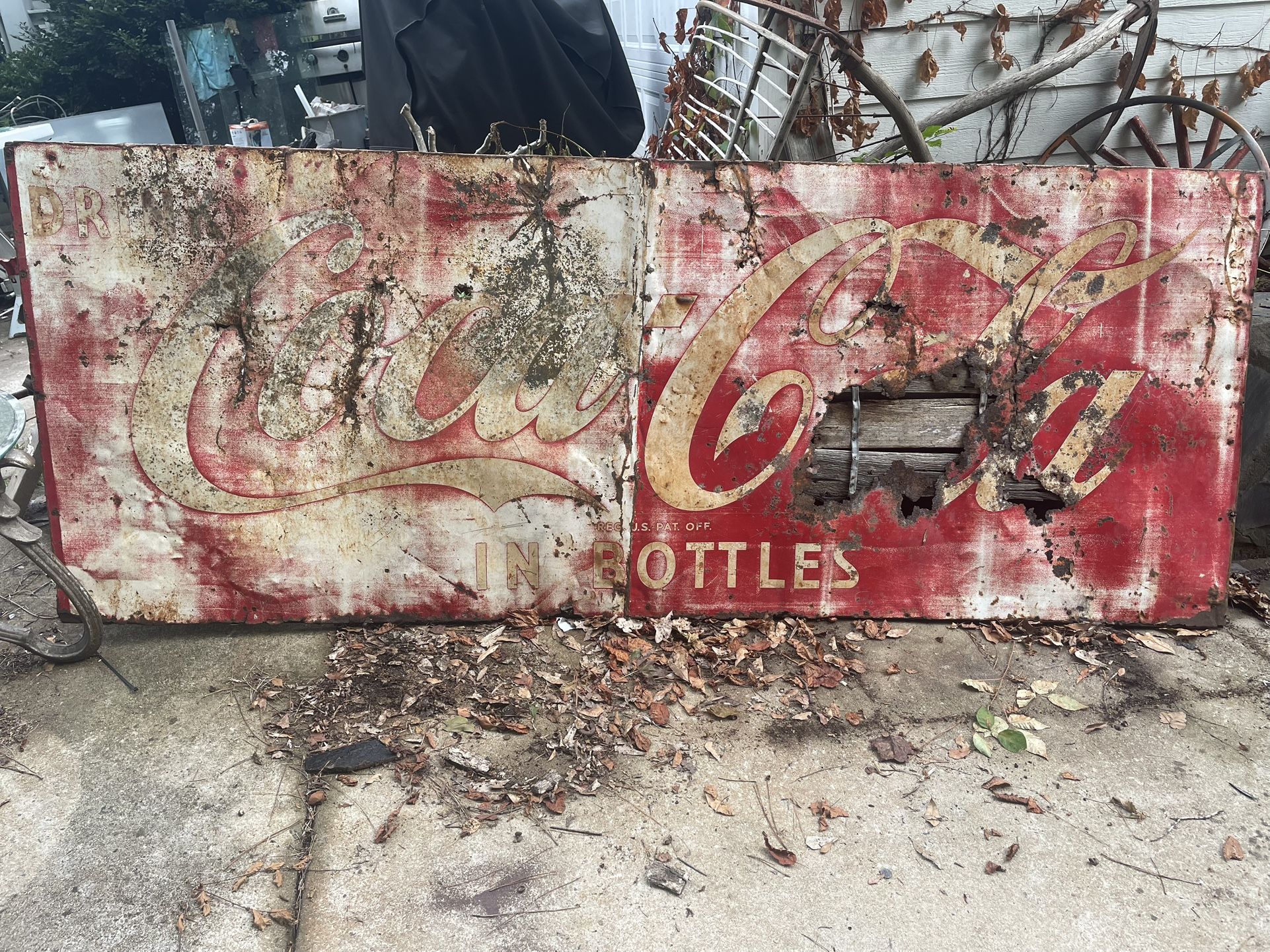 Vintage Coca Cola Sign