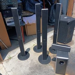 COMPLETE SAMSUNG HOME SURROUND SOUND SYSTEM 
