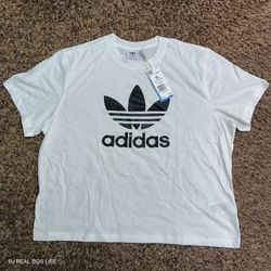 WOMEN'S ADIDAS T SHIRTS BRAND NEW WITH TAGS.. $20 EACH OR 2 FOR $35.. XL, L, M, S