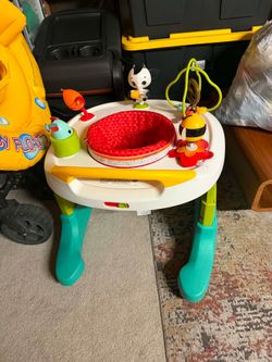 Tiny Love 4-in-1 Here I Grow Mobile Activity Center, Baby Walkers and Activity Center, Baby Activity Center with Interactive Toys and Developmental Ac