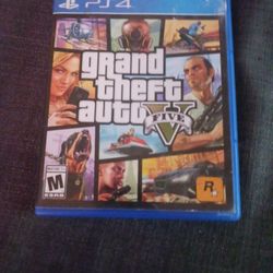 Amazing Condtion Gta For A PlayStation 4 *Online Included*