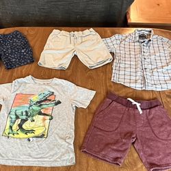 Kids Clothing Size 4/5, Dinosaur 3D & NASA Backpack Set
