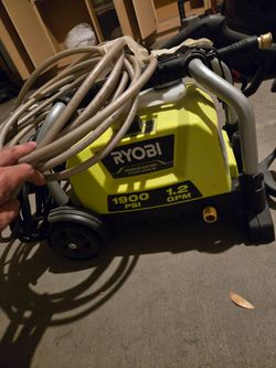 Ryobi 1900 PSI Electric Pressure Washer