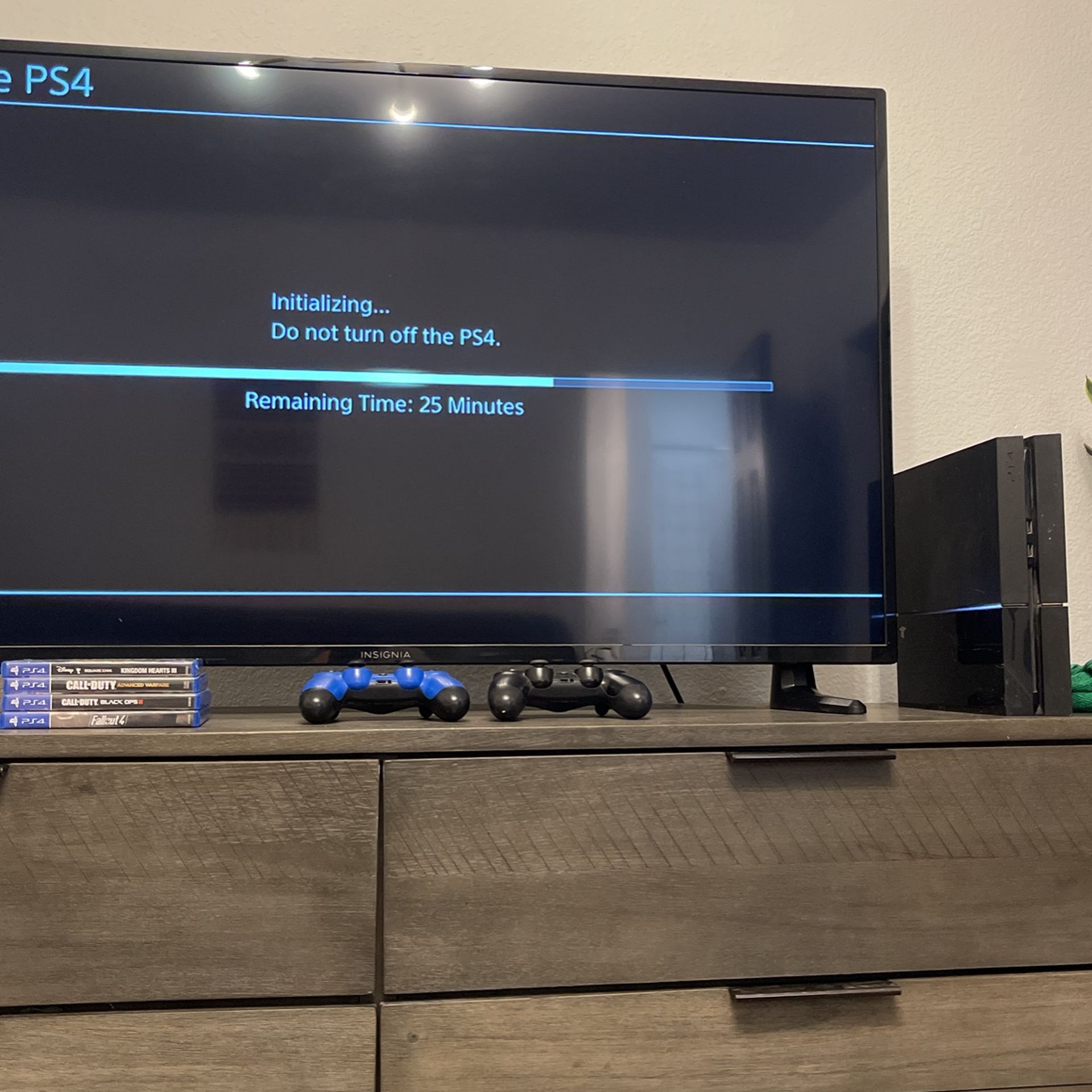 PS4 With Games And 2 Remotes
