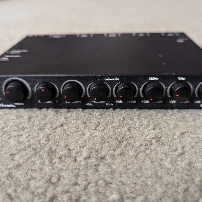 OLD SCHOOL ROCKFORD FOSGATE PA 2 CAR AUDIO EQUALIZER AND AMP