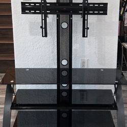 Glass Base with Tv Stand