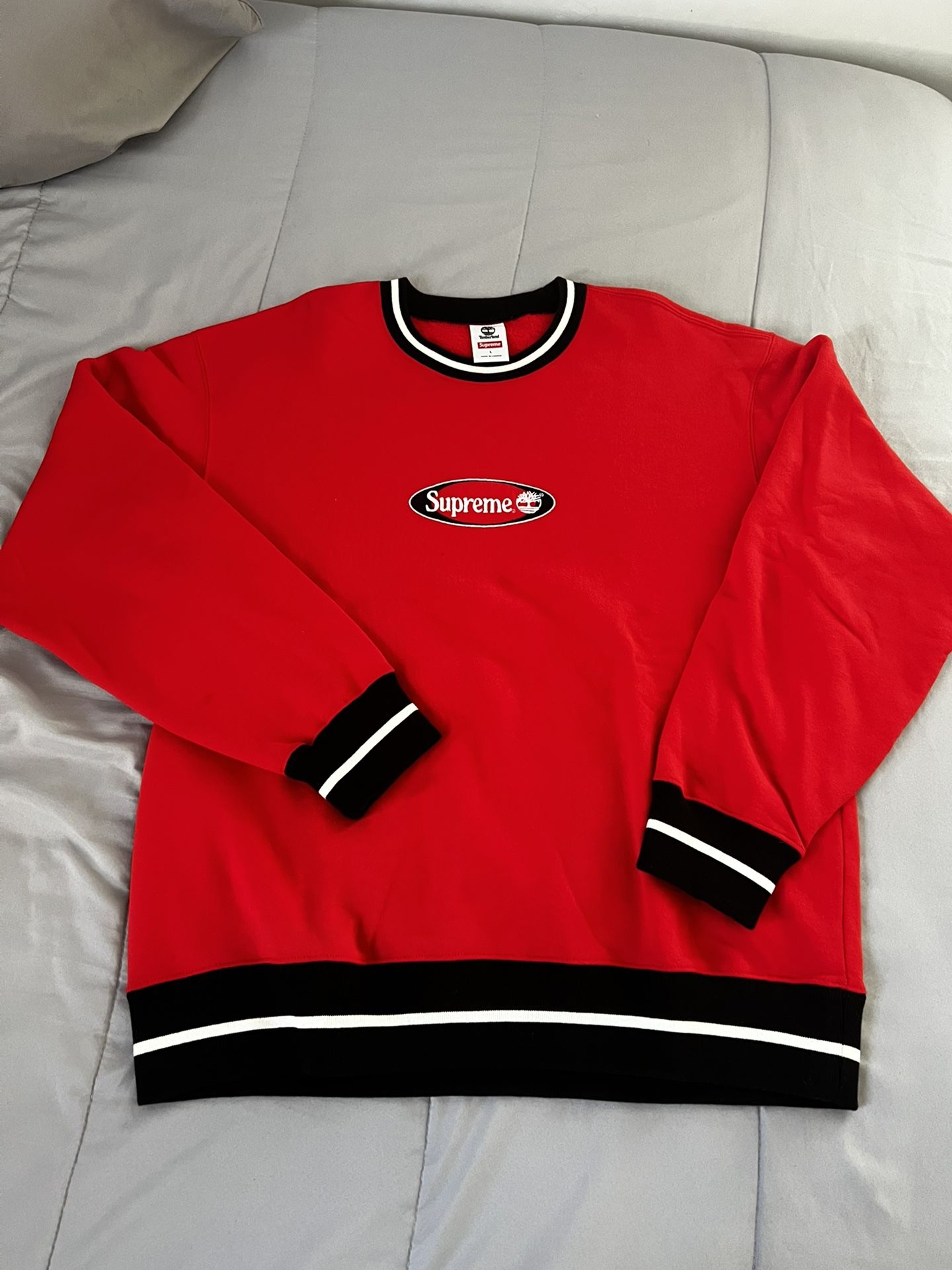再入荷通販】 Supreme - Supreme®/Timberland® Crewneck Mサイズの通販