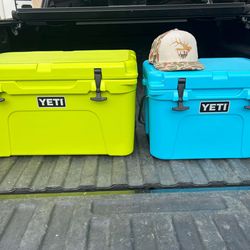 Yeti 45 Chartreuse cooler