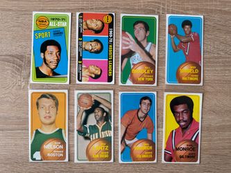 Topps 1969-70 & 1970-71 Basketball cards