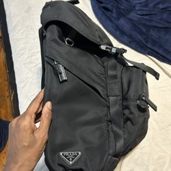 Prada Bag W Logo On Side