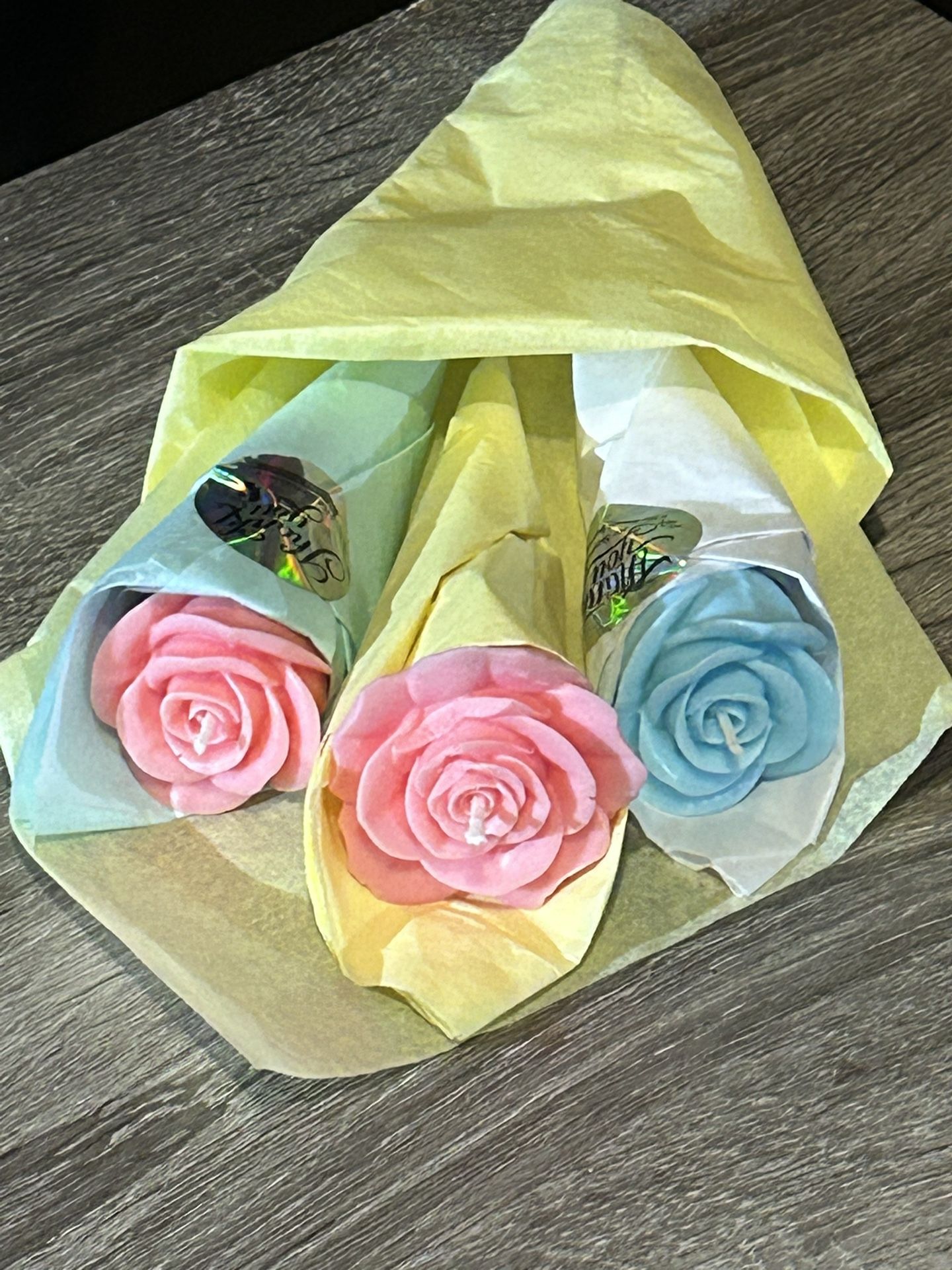 Rose Candle