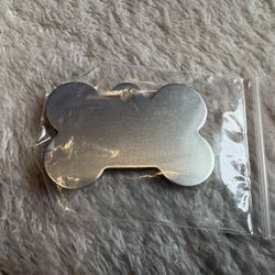 10 Pcs Aluminum Bone ID Tag 