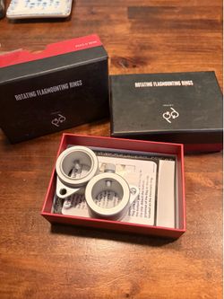 2 sets of rotating rings for quads or buggy flags