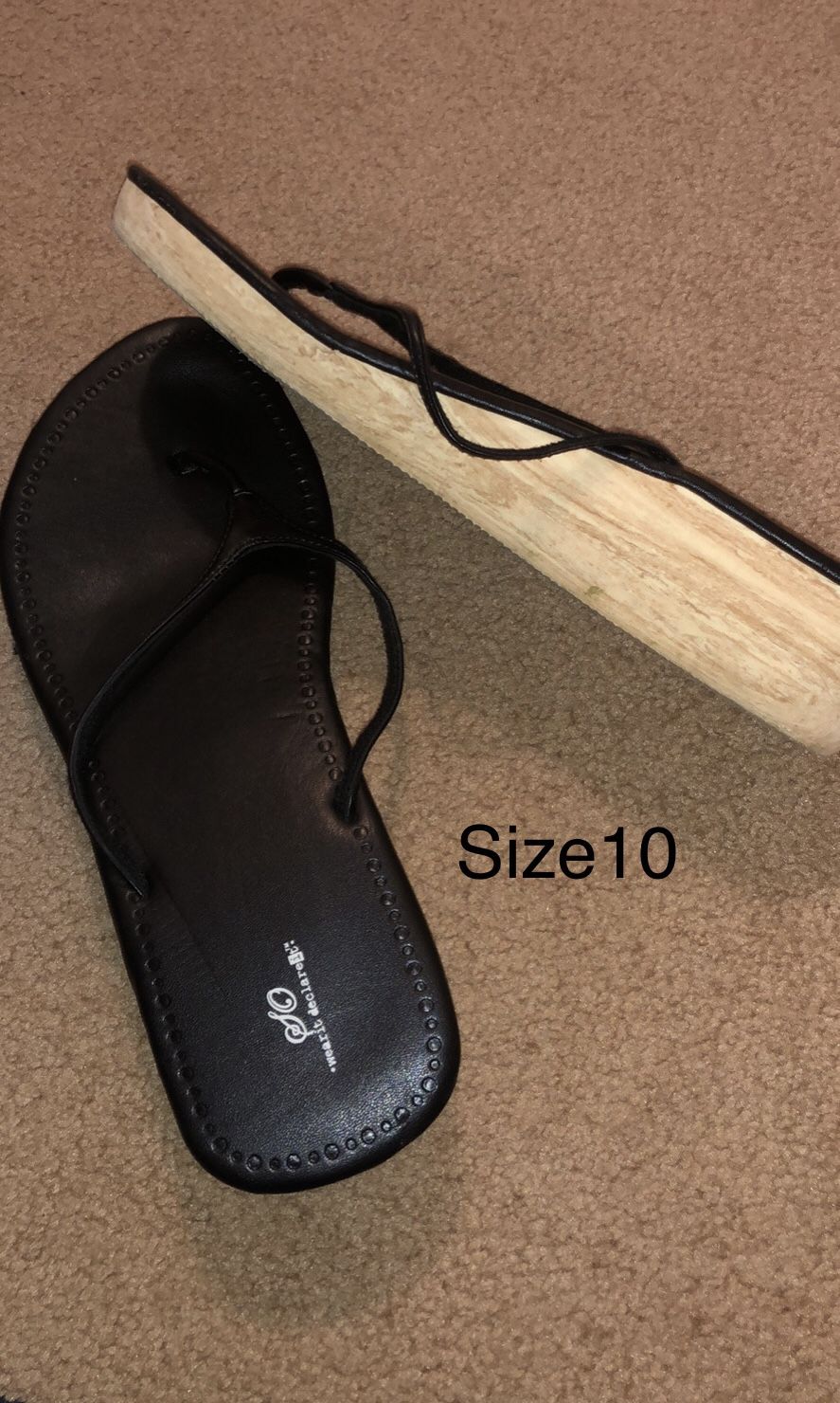 Ladies Sandals Sizes 10