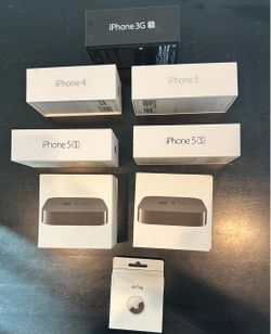 Apple Device Empty Boxes Lot