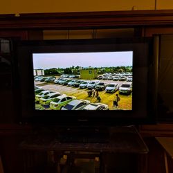 TV With Entertainment Center.