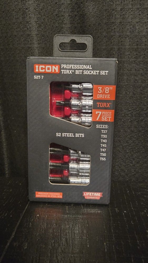 Icon Professional Torx Bit Socket Set