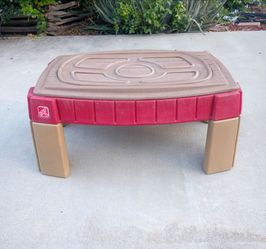 WAter Table / Sand Box Kids with Lids 2 rough corners