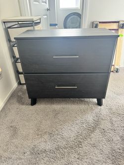 Ashley Furniture 2 Drawer Dresser - Espresso color