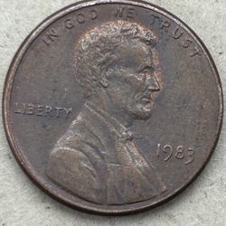 1983 Penny No Mint Mark 
