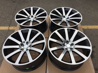 20” Chrysler 300 300C 300S SRT SRT8 SRT-8 Wheels Rims New Set We Finance Dodge Charger Challenger