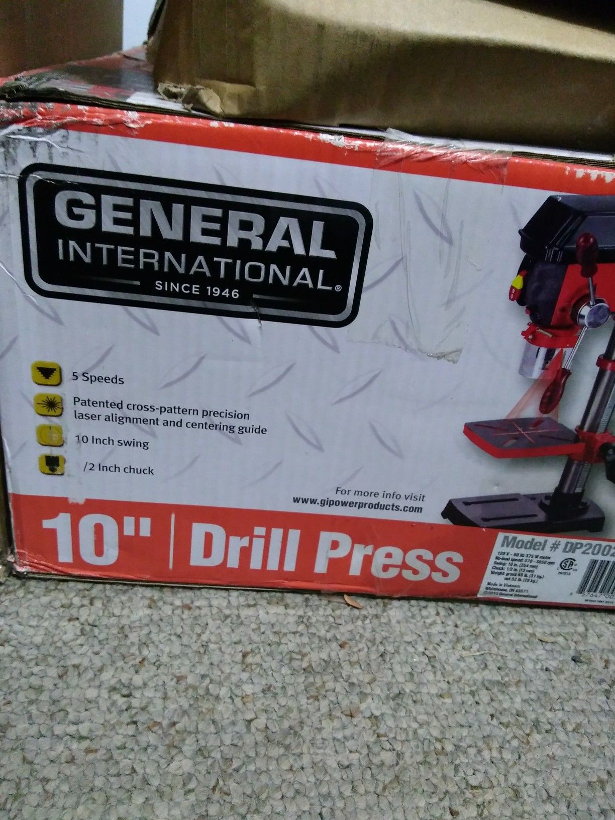 10 inch drill press