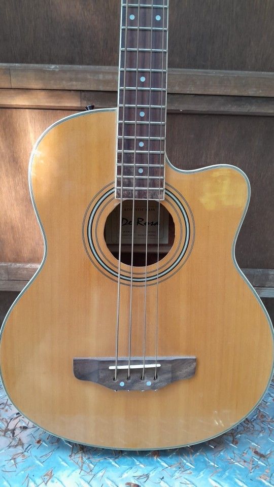 De Rosa, 4 string electric-acoustic bass