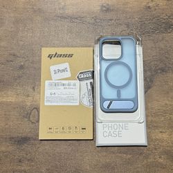 Selling this pack of 3 screen protectors for an iPhone 12 and this iPhone 15 Case