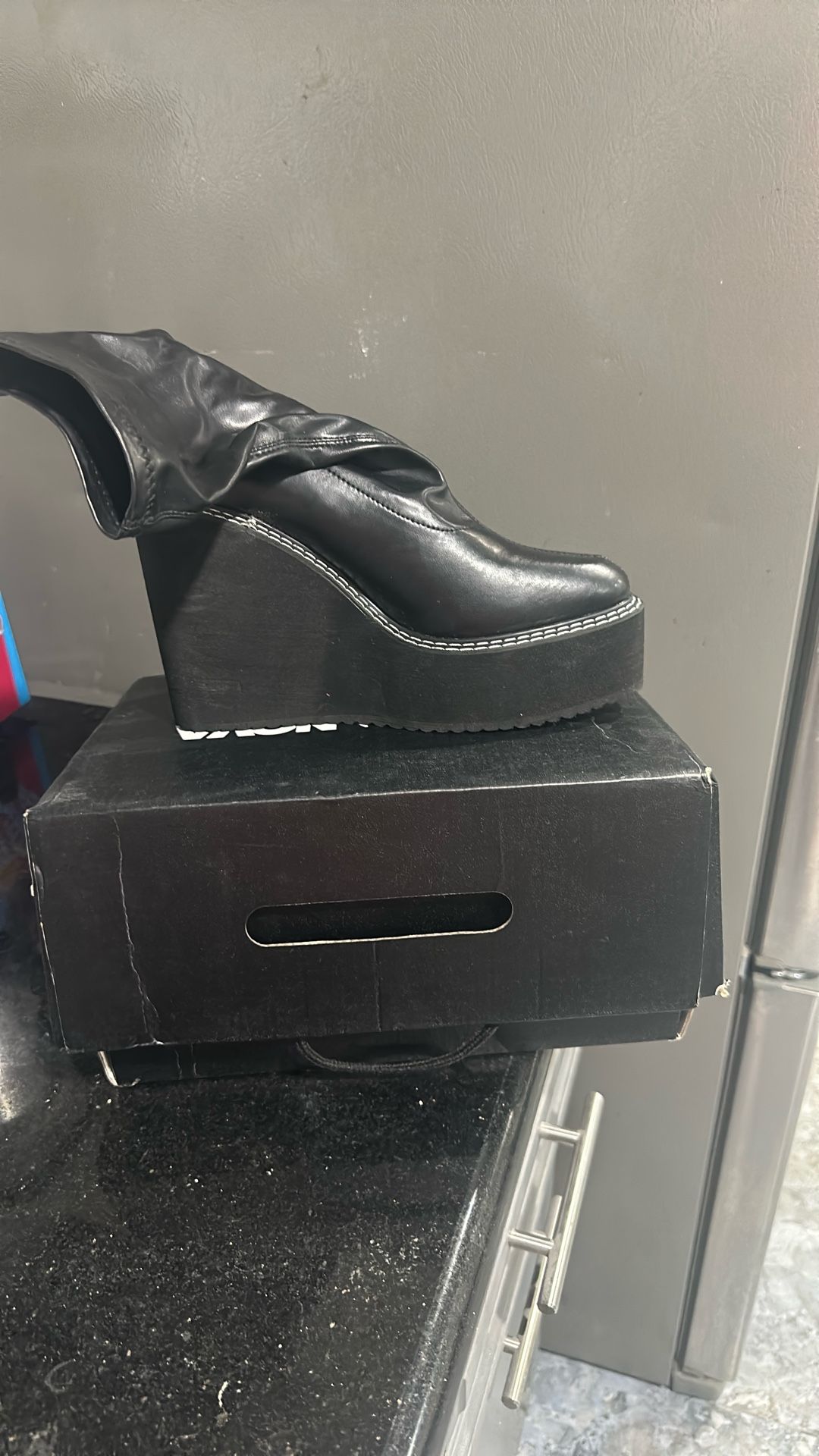 Black Boots Size 8