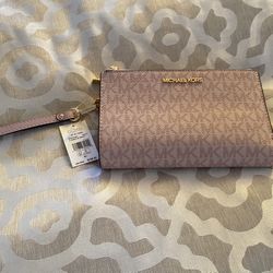 Michael Kors - Lg Double Zip Wristlet