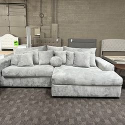 Deep Big Grey Sectional