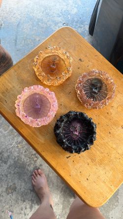 Skull Resin Ashtrays
