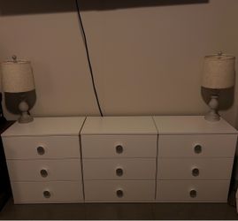 Drawers dresser 9 drawer night stand tv console