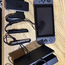 Nintendo switch (black version) 