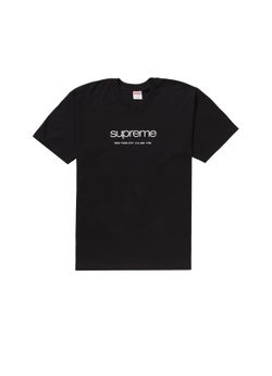 Supreme shop tee brand new size large black