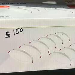 12 Pack - 6in Canless Lights