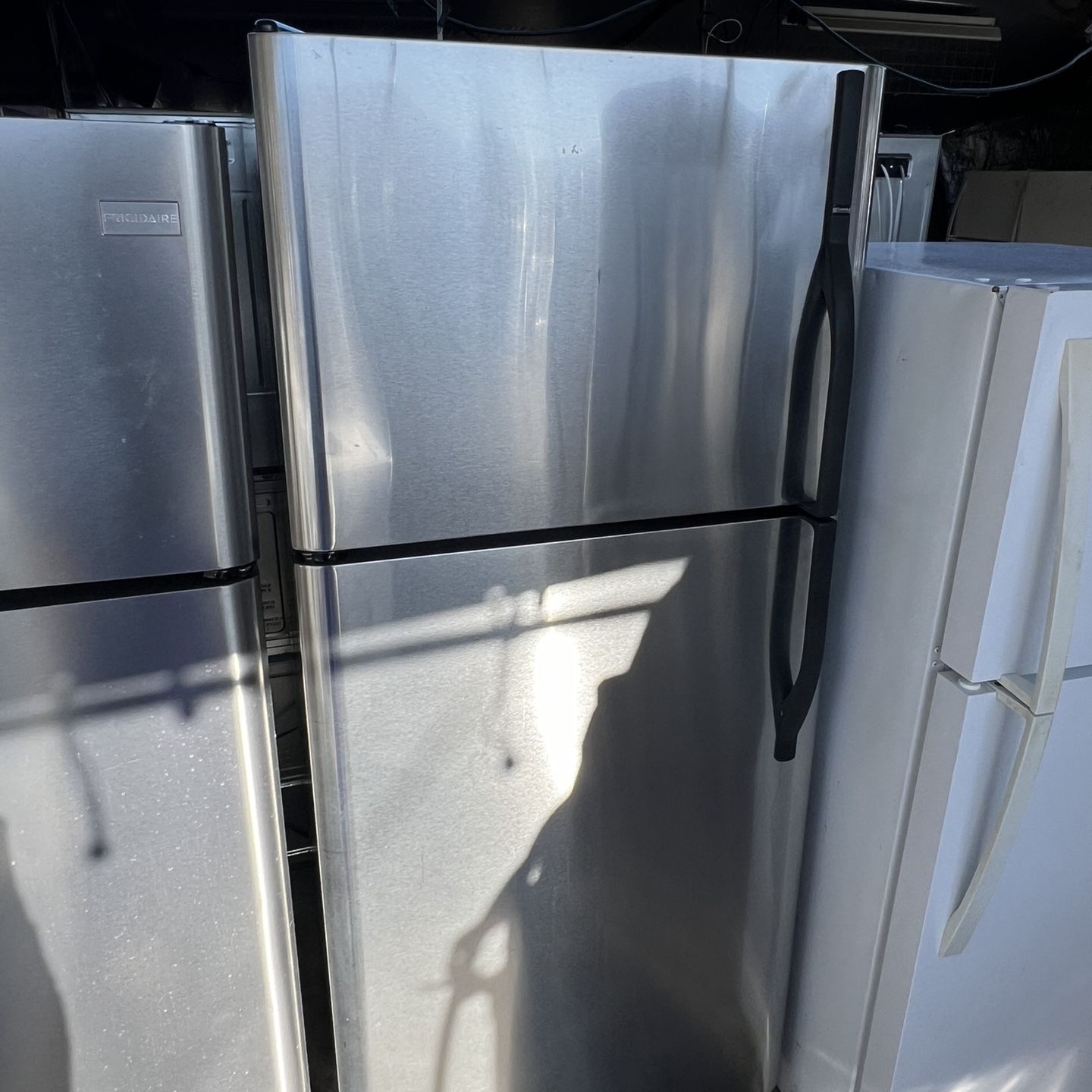 Silver Kenmore Top Freezer Apt Size Stainless Steel Fridge We Deliver And Install👨🏻‍🔧🚚