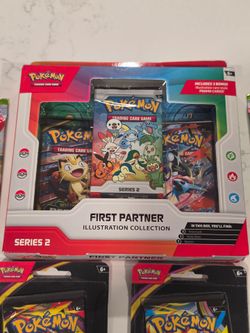 Pokémon First partner illustration collection series 2,  pitch black, chaos Rising, 3 gem pack
