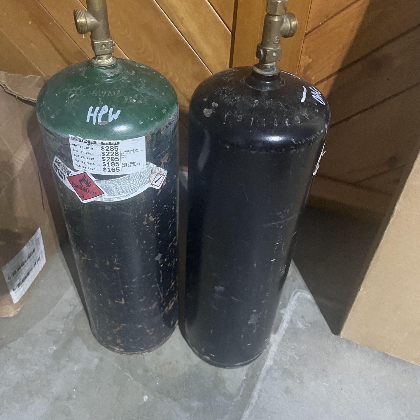 Acetylene B Tanks (2) For Sale In Denver, CO - OfferUp