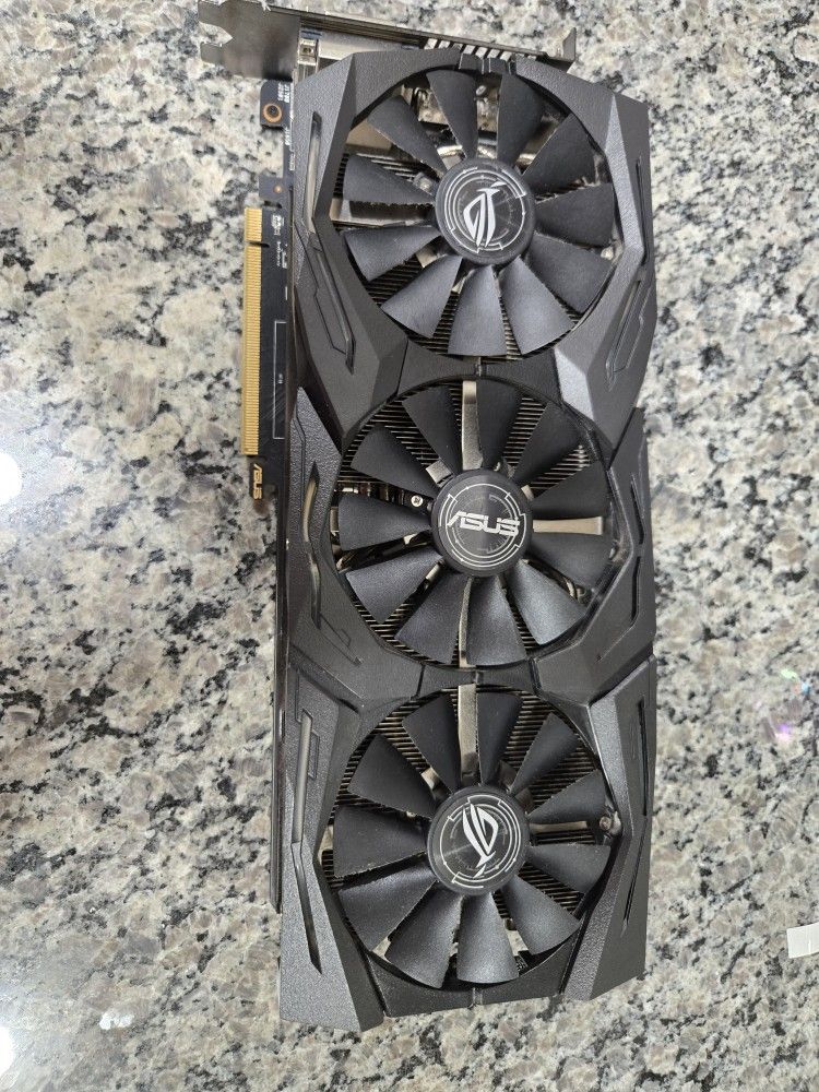 ASUS ROG STRIX RADEON RX580 GAMING 8GB GRAPHIC CARD ROG-STRIX-RX580-O8G-GAMING