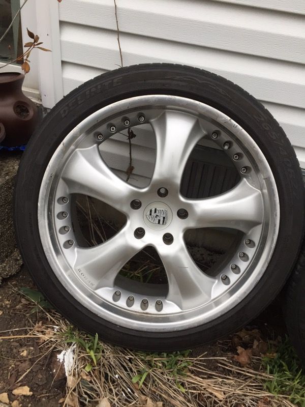22" Porsche Cayenne Kohan wheels, rims & tires