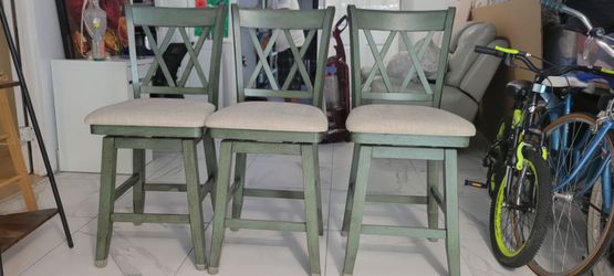 3 Bar chairs