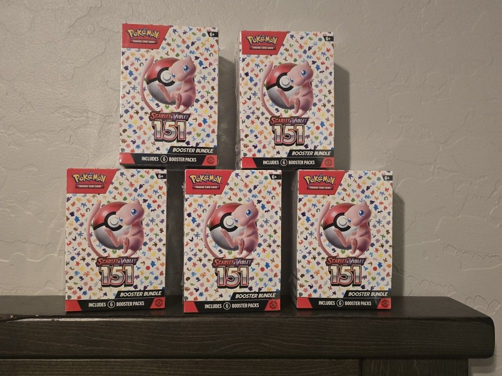 Pokemon 151 Booster Bundles