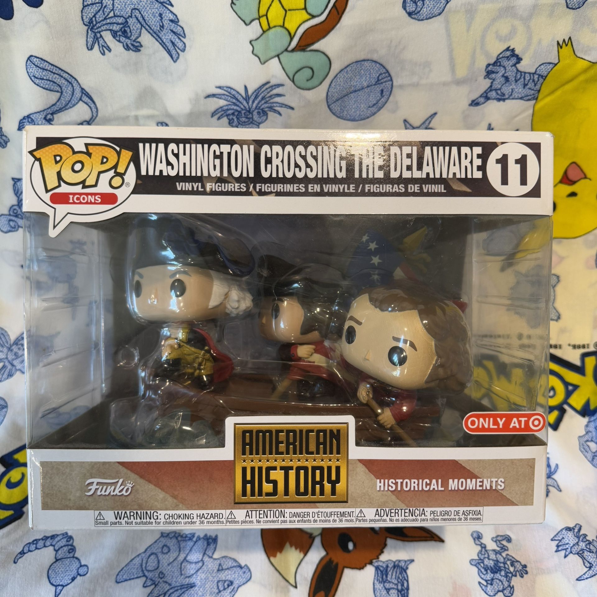 Funko Pop! Historical Moments: Washington Crossing the Delaware #11 Vinyl Figure