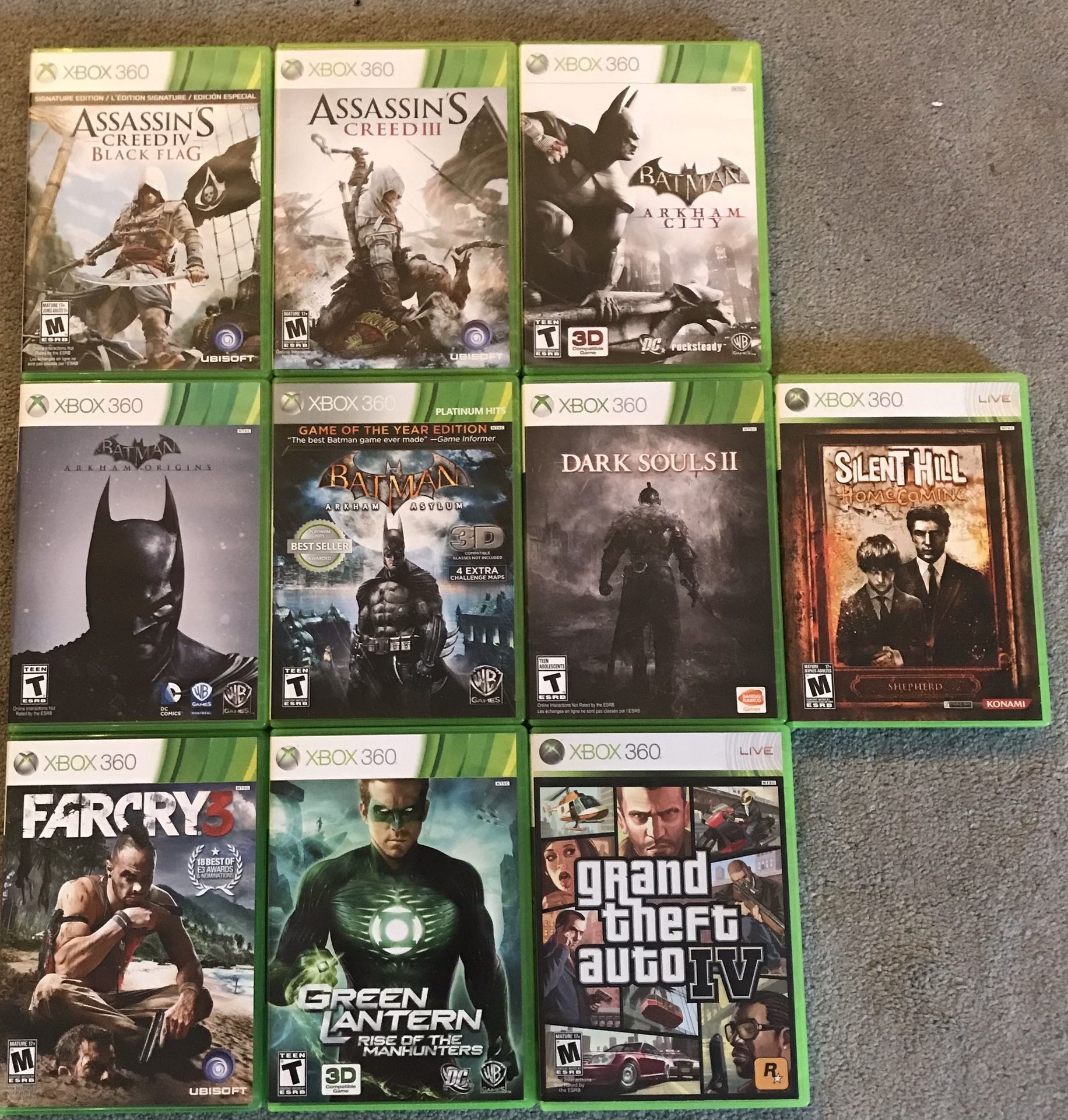 10 Xbox 360 Games
